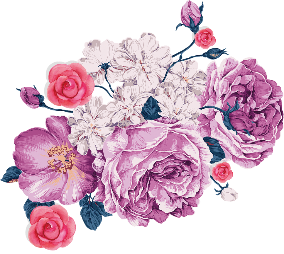 Bunch of Flowers Illustration