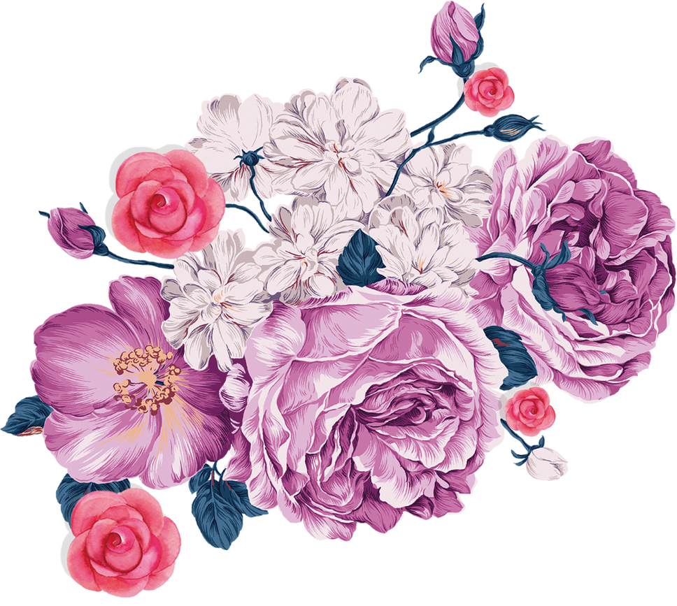 Bunch of Flowers Illustration