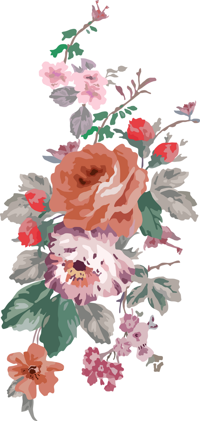 Fresh Flowers Illustration 